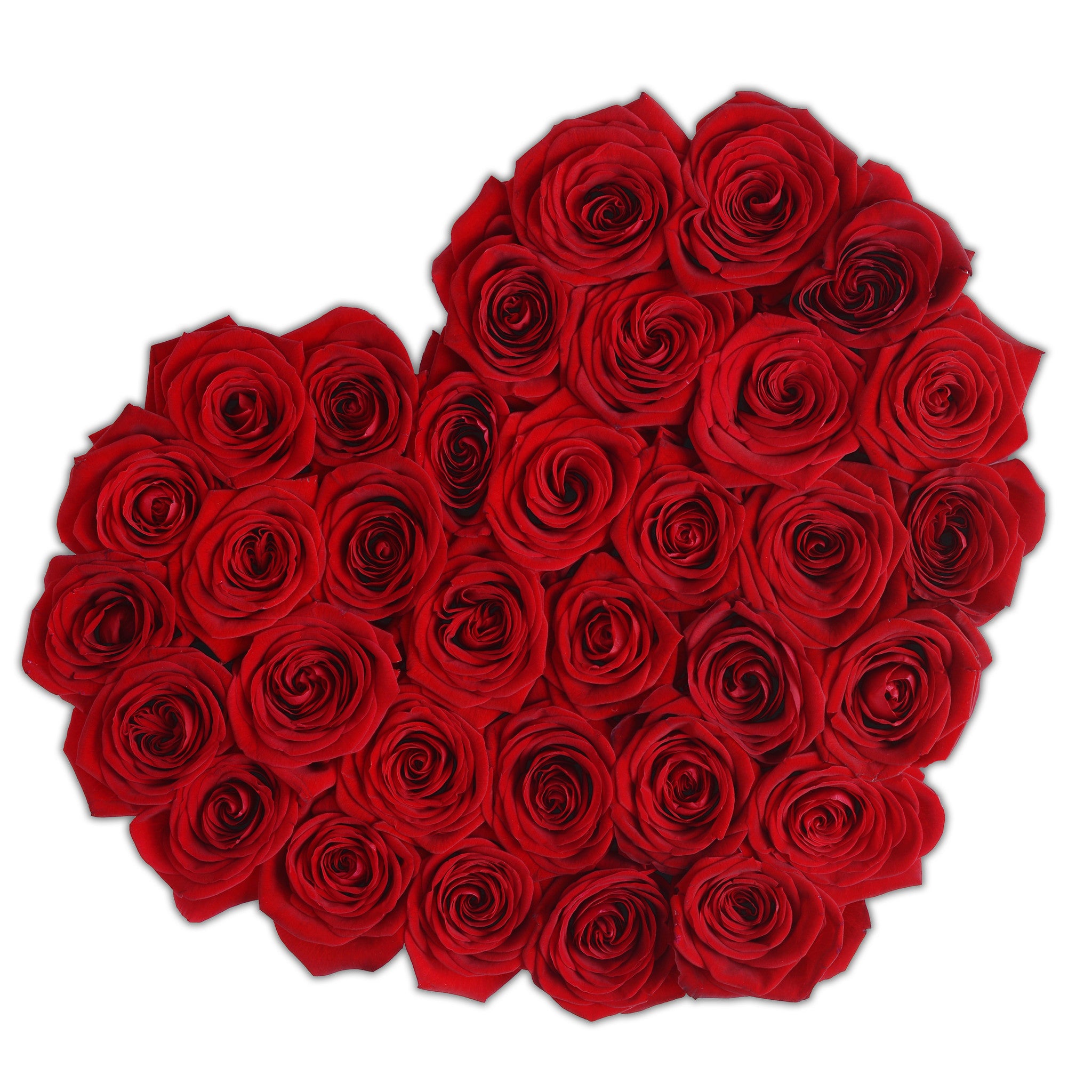 Heart - Red Roses - White Box - The Million Roses Budapest