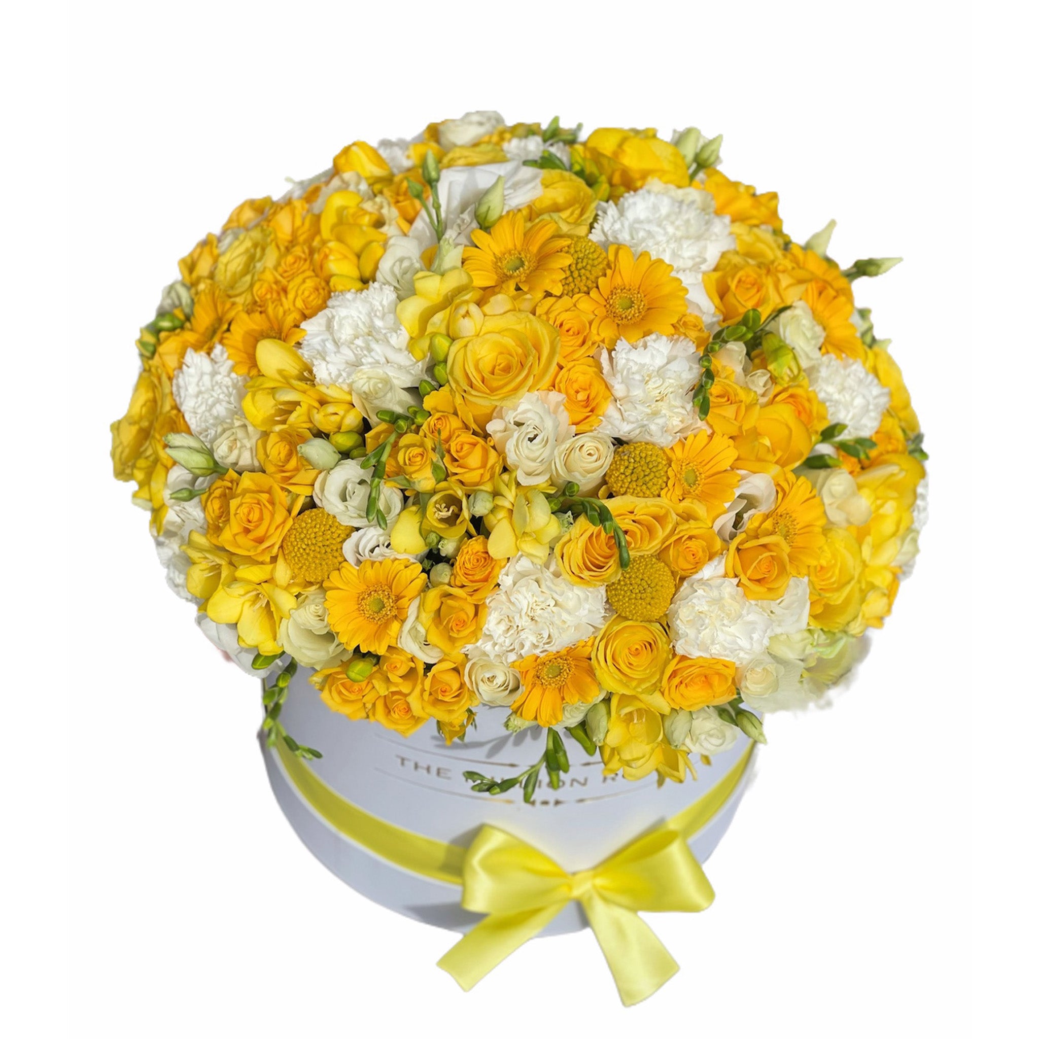 Pocket full of sunshine - aranjament floral de vara cu flori mixte parfumate