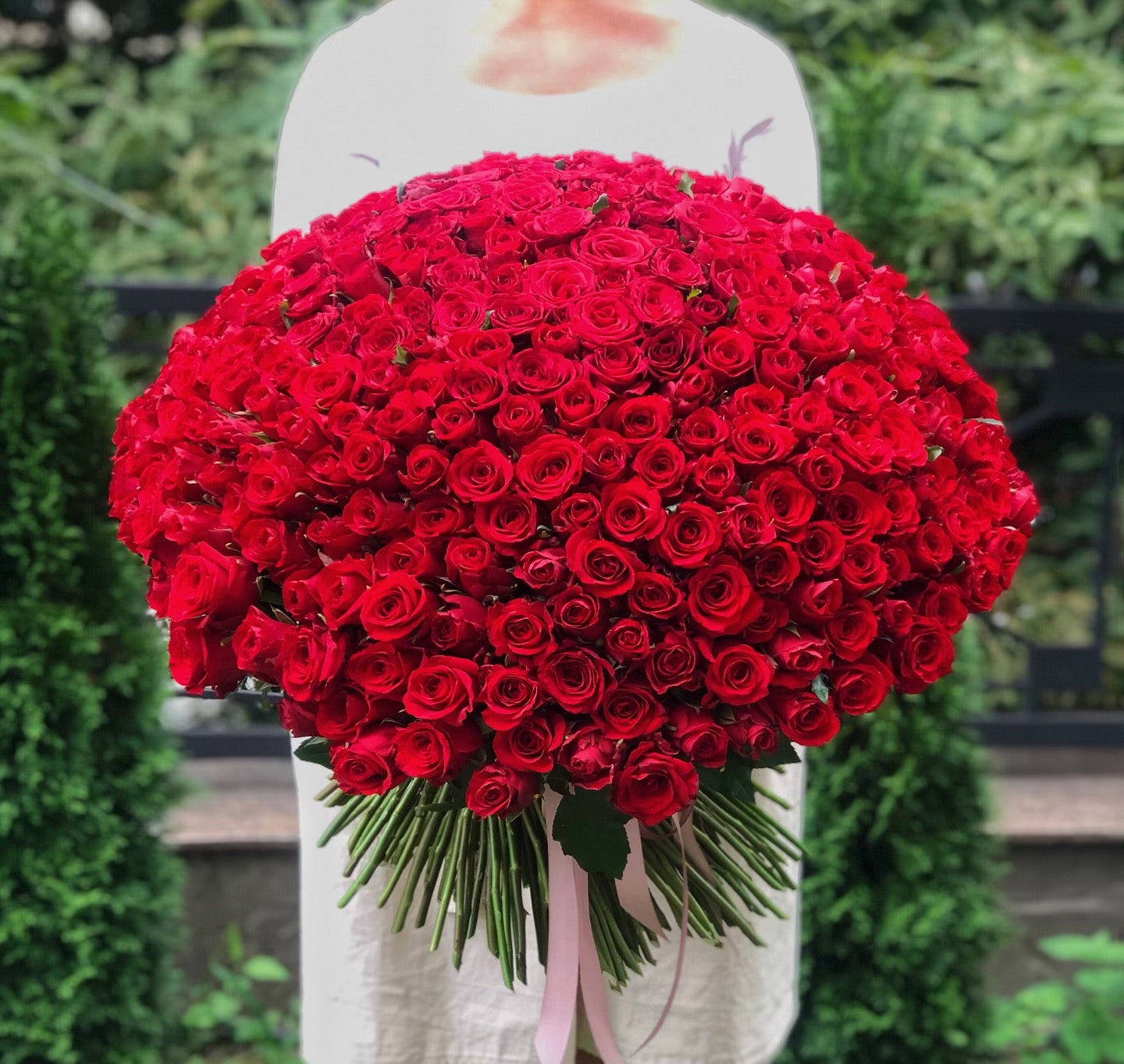 Buchet de trandafiri naturali rosii - O iubire eterna